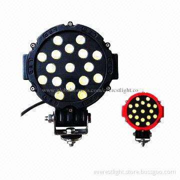 Auxiliary Vehicle-mounted Truck Light, 17 Pieces x 3W, 2,900lm